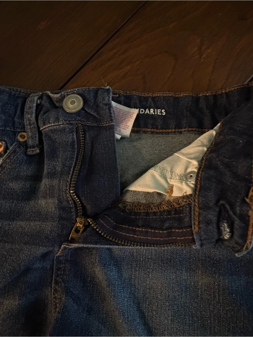 No Boundaries Jean Shorts High Rise Distressed Size 3 Juiors